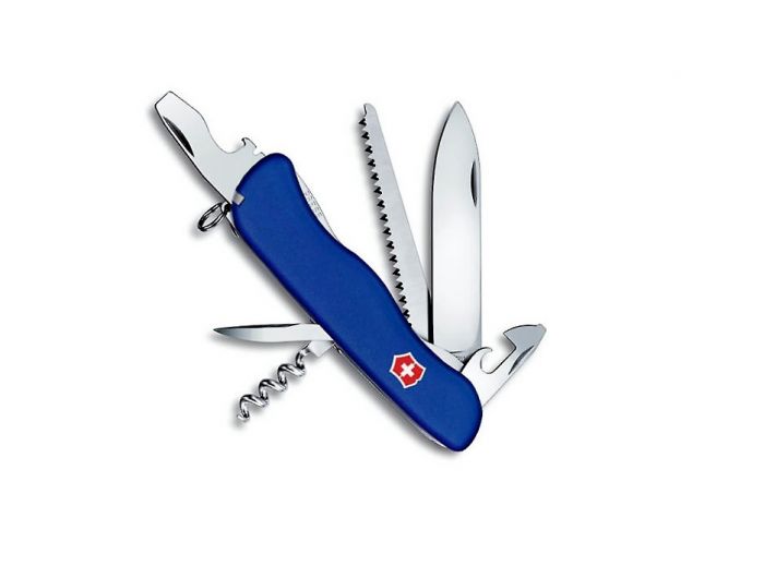 Нож перочинный Victorinox Forester, сталь X50CrMoV15, рукоять нейлон, синий