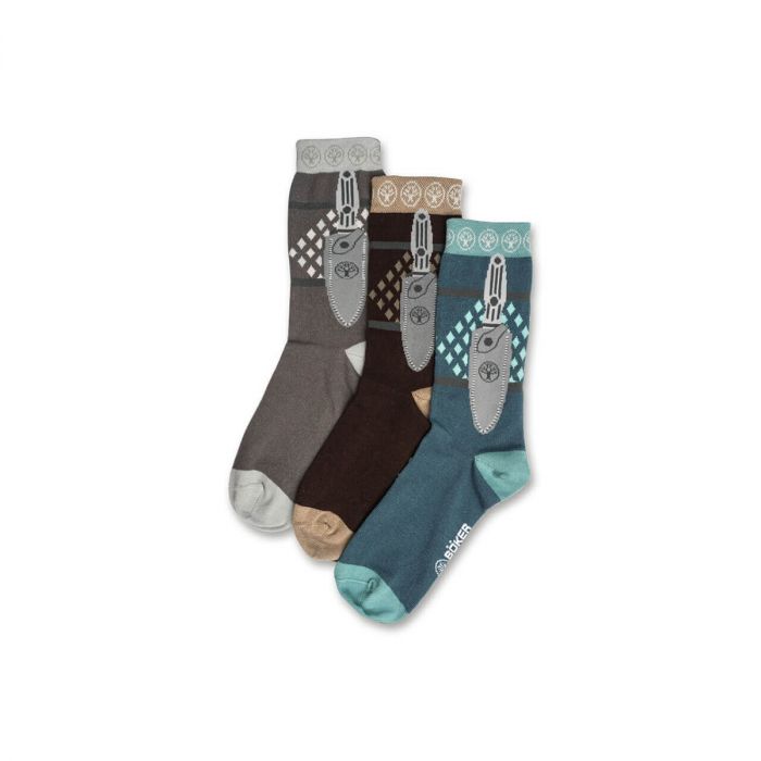 Носки Boker 09BO199 Socks Set Large 3 пары, р.43-46