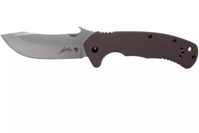 Нож складной Kershaw Emerson CQC-11K, сталь D2, рукоять коричневый G10