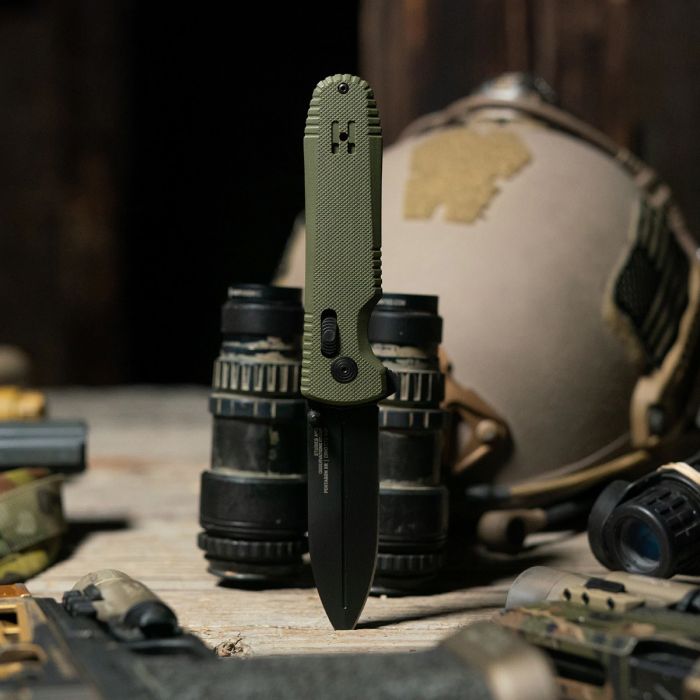 Складной нож SOG Pentagon Mk3 OD Green, сталь  CTS-XHP