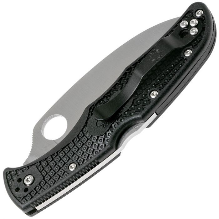 Нож складной Endura 4 Wharncliffe Serrated Spyderco, сталь VG-10, рукоять термопластик FRN