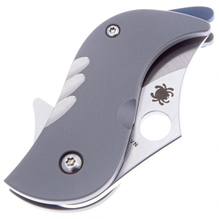 Складной нож Spyderco Pochi, сталь S45VN, рукоять Titanium