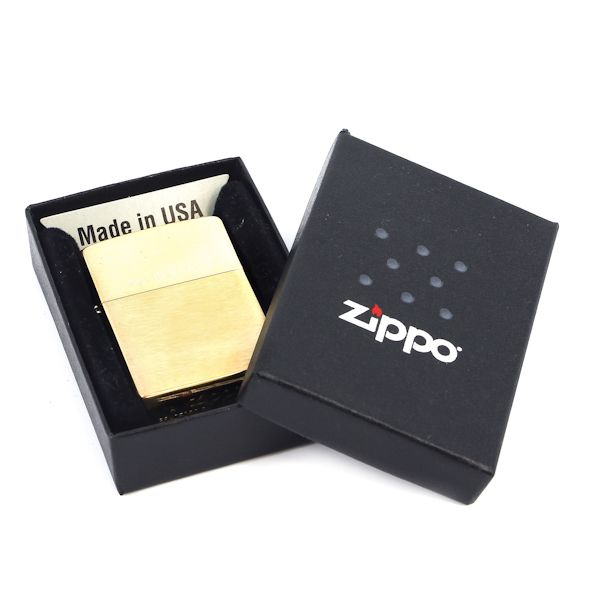 Зажигалка ZIPPO с покрытием Brushed Brass