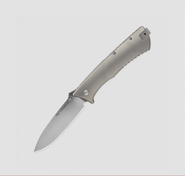 Складной нож Ontario Cerberus, сталь D2, рукоять титан
