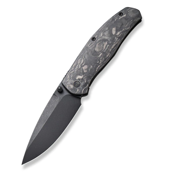 Складной нож WE Knife Esprit Black Marble Carbon, CPM 20CV