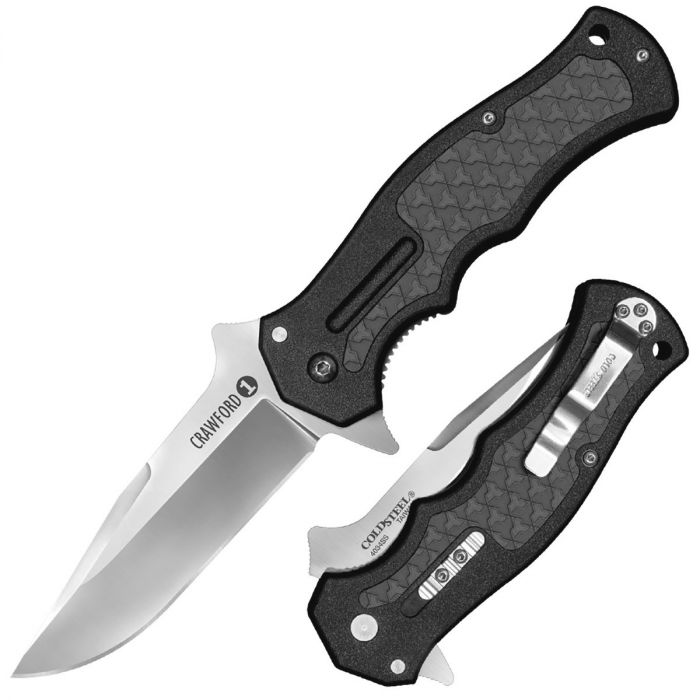 Складной нож Cold Steel Crawford Model 1 Black, сталь 1.4116