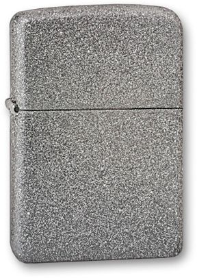 Зажигалка ZIPPO, латунь с покрытием Iron Stone™, серый, матовая, 36х12x56 мм