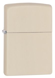 Зажигалка ZIPPO Classic, латунь с покрытием Cream Matte, кремовый, матовая, 36х12x56 мм