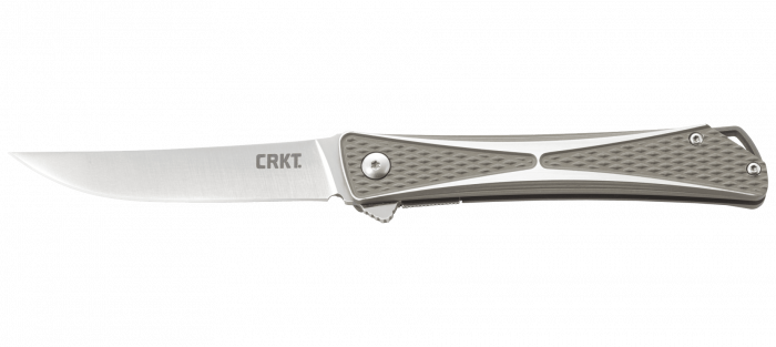 Складной нож CRKT Crossbones, сталь AUS-8, рукоять Two-Tone Aluminum