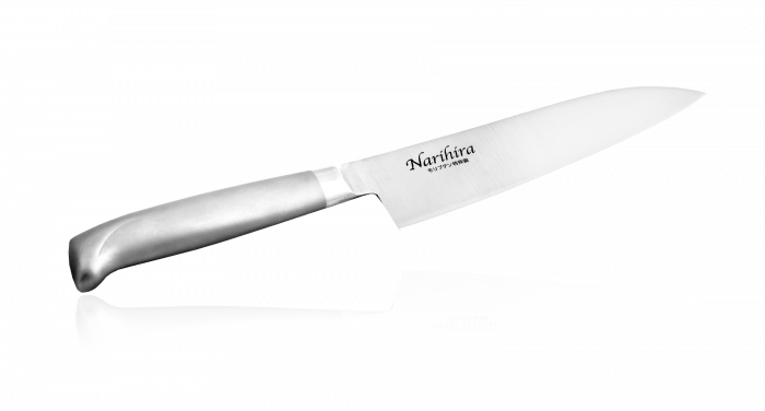 Нож Сантоку Narihira Fuji Cutlery, FC-62, сталь Mo-V, серый