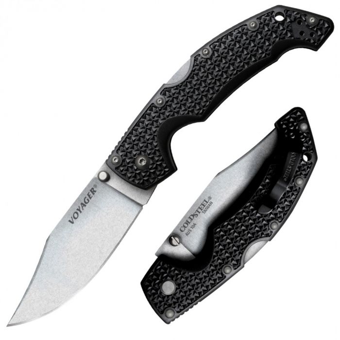 Складной нож Cold Steel Voyager Large 29AC, сталь Aus 10A, рукоять пластик