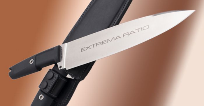 Полевой поварской нож Extrema Ratio Psycho 24 Satin, сталь Bhler N690, рукоять Forprene®