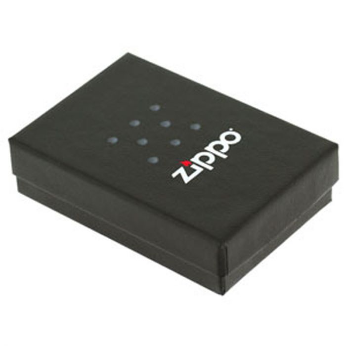 Зажигалка ZIPPO All In, латунь с покрытием Black Matte, чёрная, матовая, 36x12x56 мм