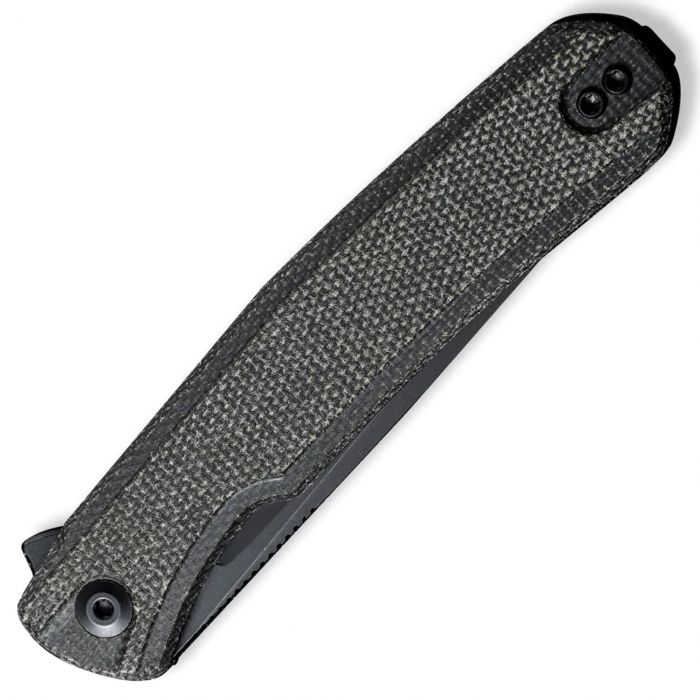 Складной нож Sencut Scitus, сталь D2, рукоять canvas micarta, black/dark green