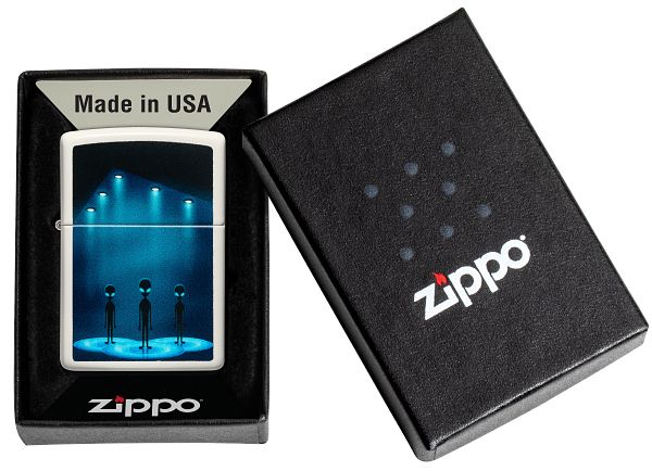 Зажигалка ZIPPO Mountain Design с покрытием (Светится в темноте), латунь/сталь