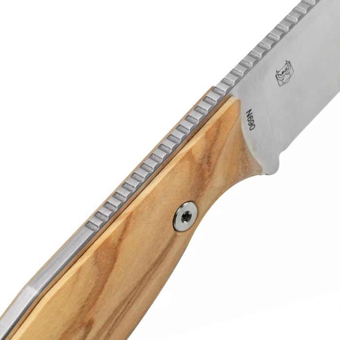 Нож RealSteel Furrier Harpoon, сталь N690, рукоять Olive Wood