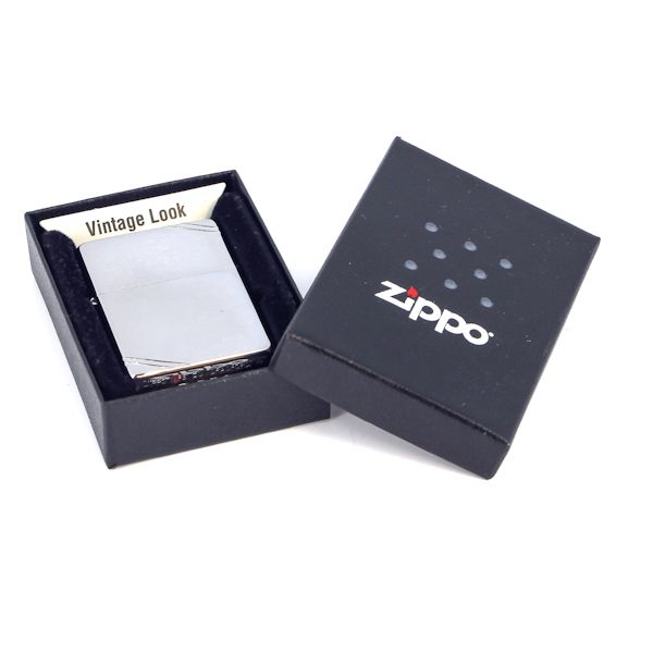 Зажигалка ZIPPO High Polish Chrome, латунь, ник.-хром.покр., серебр., глянц., 36х56х12мм