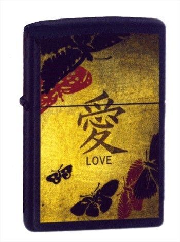 Зажигалка Zippo Love Zippo 20839, латунь