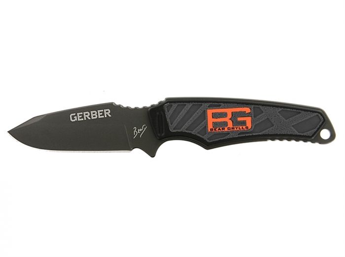 Нож Gerber Bear Grylls Ultra Compact Fixed Blade, сталь 7Cr17MoV, рукоять термопластик GRN