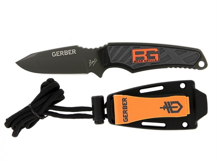 Нож Gerber Bear Grylls Ultra Compact Fixed Blade, сталь 7Cr17MoV, рукоять термопластик GRN