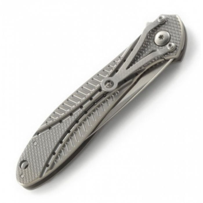 Складной нож CRKT Eros Titanium, сталь Acuto 440, рукоять титан