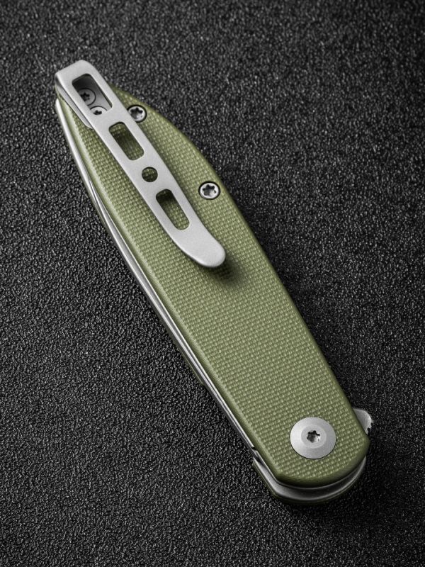 Складной нож Sencut Bocll II, сталь D2, рукоять G10, gray/OD green