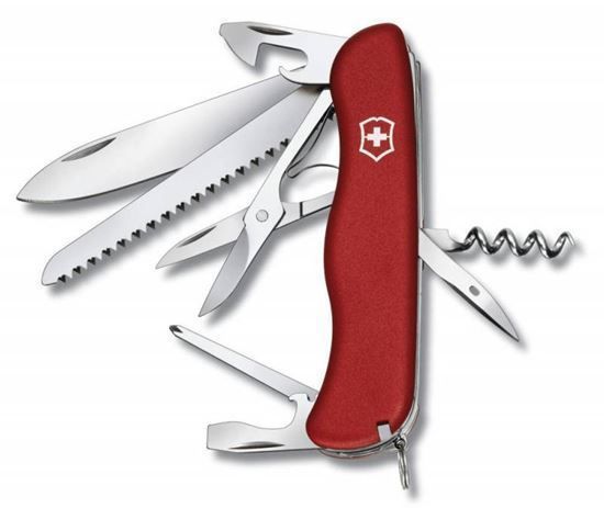 Мультитул Victorinox Outrider 0.8513, сталь X50CrMoV15, рукоять нейлон, красный