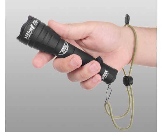 Фонарь светодиодный тактический Armytek Viking v3, 1160 лм, теплый свет, аккумулятор