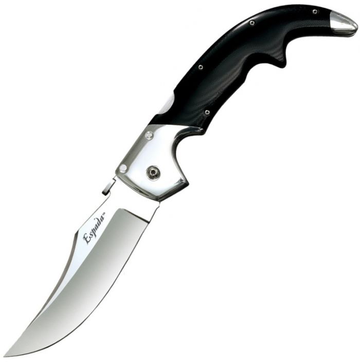 Складной нож Espada (Large) - Cold Steel 62MB, сталь CPM-S35VN, рукоять G10/Анодированный алюминий