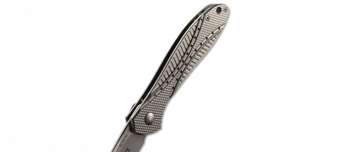 Складной нож CRKT Eros Titanium, сталь Acuto 440, рукоять титан