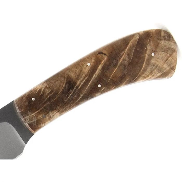 Нож с фиксированным клинком Arno Bernard Leopard, сталь N690, рукоять Spalted Maple