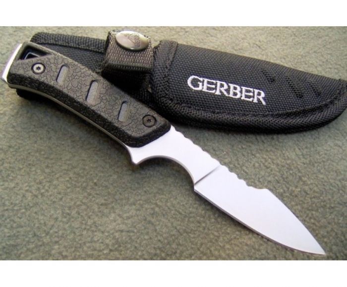 Нож с фиксированным клинком Gerber Metolius Caper, сталь 420HC, рукоять G10