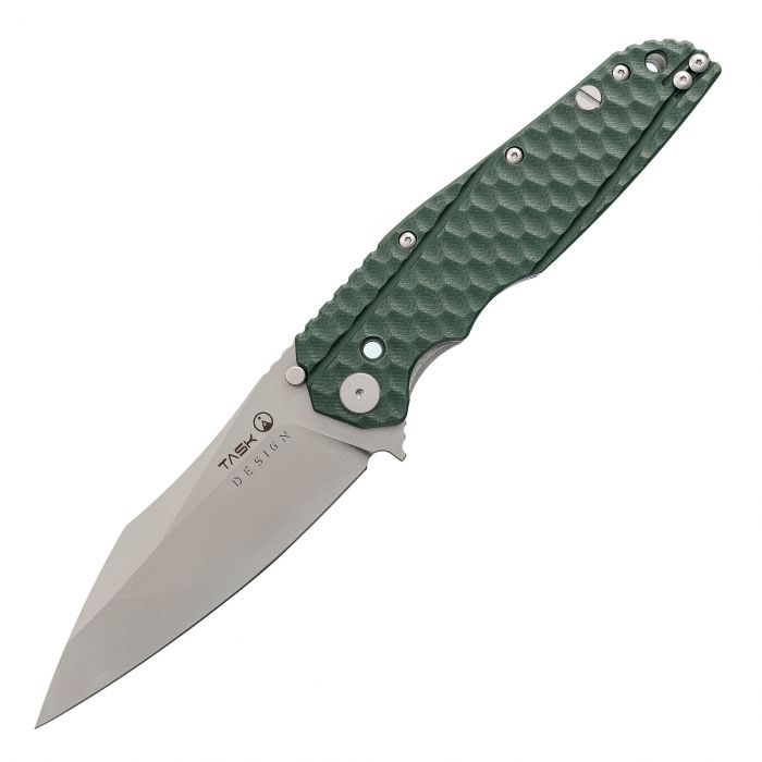 Складной нож TASKnives SPITFIRE SW-GRN, сталь D2 Stone Washed