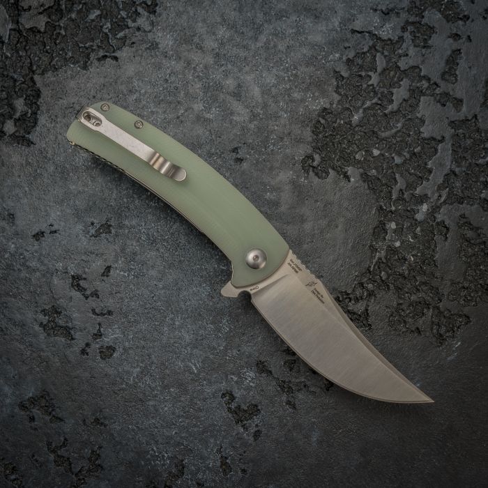 Складной нож Artisan Arroyo, сталь AR-RPM9, G10 Green