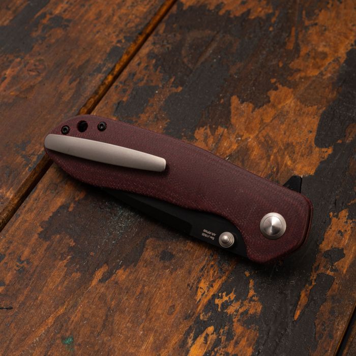 Складной нож CJRB Scoria, сталь AR-RPM9, Coral Micarta