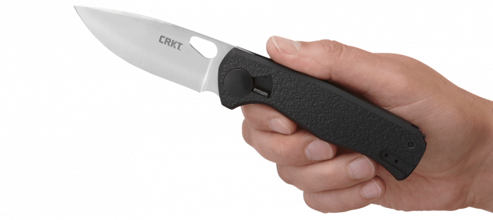 Складной нож CRKT HVAS, сталь 1.4116, рукоять термопластик GRN