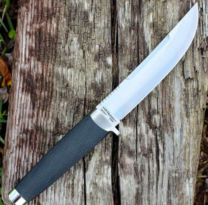 Нож с фиксированным клинком Outdoorsman, сталь VG-10 San Mai, кайдекс ножны