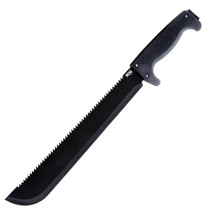 Мачете SOG SOGfari Machete MC01, сталь 3Cr13, рукоять резина