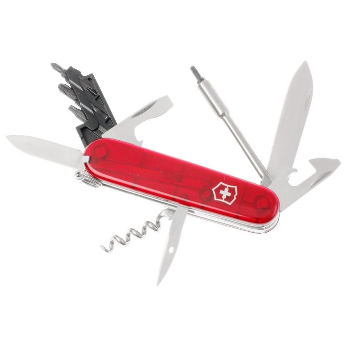 Нож перочинный Victorinox CyberTool, сталь X55CrMo14, рукоять Cellidor®, красный