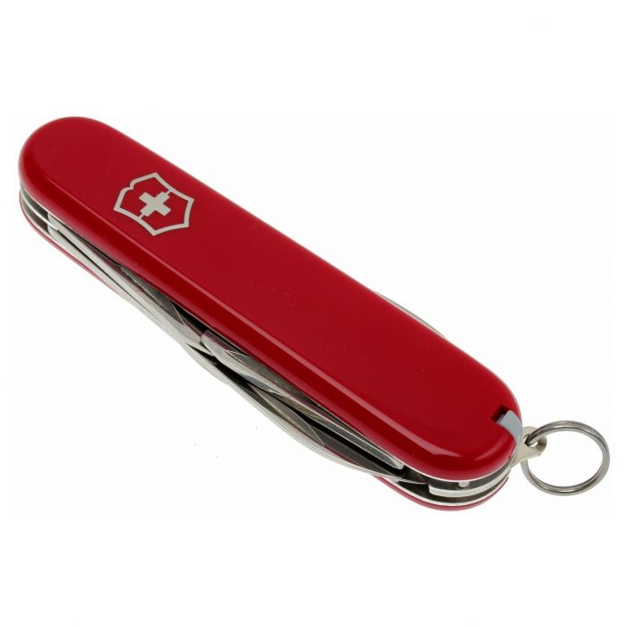 Нож перочинный Victorinox Tourist, сталь X55CrMo14, рукоять Cellidor®, красный