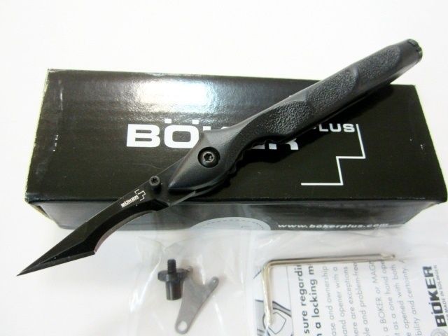 Складной нож Boker Plus Urban Survival 01BO047, сталь 440C, рукоять алюминий