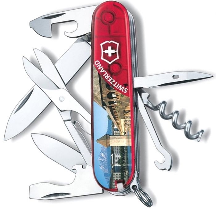 Нож перочинный Victorinox Climber Luzern, 91 мм, 14 функций