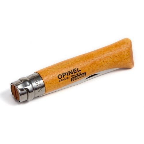 Нож Opinel №10, углеродистая сталь, рукоять из дерева бука, 113100